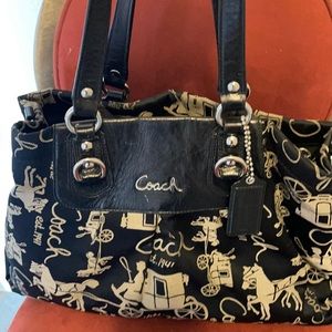 My first Coach bag.